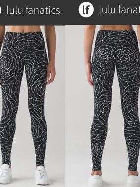 lululemon wunderunder high rise leggings luxtreme radiate rose alpine LAST PRICE